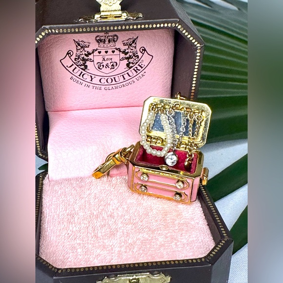 Rare Limited Edition Juicy Couture Jewelry Box Charm - Picture 1 of 5